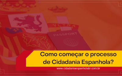 Como começar o Processo de Cidadania Espanhola?